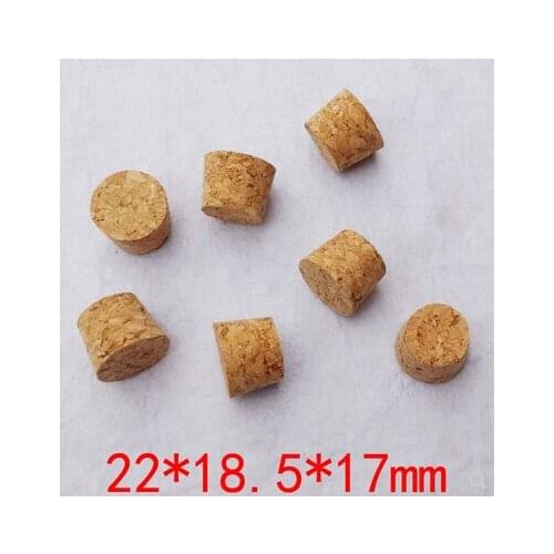Package supplies sealing bottle Wishing bottle 22mm * 18.5mm * 17mm high quality synthetic cork composite cork