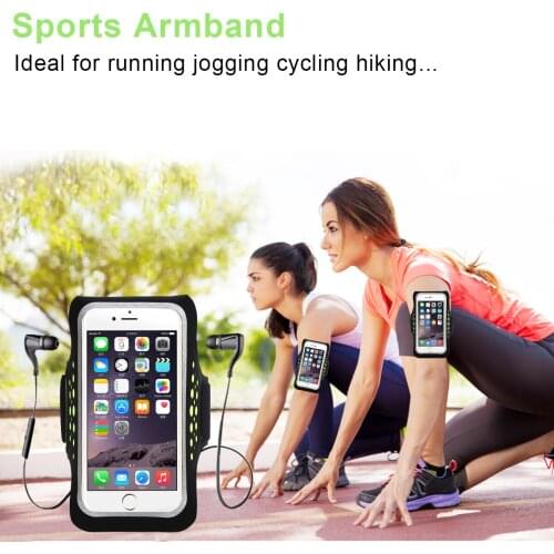 Sports Running Armbands Pouch For iPhone 13 12 11 Pro Max XR XS Max 7 8 Plus GYM Running Bag For Samsung S21 Xiaomi POCO X3 Pro