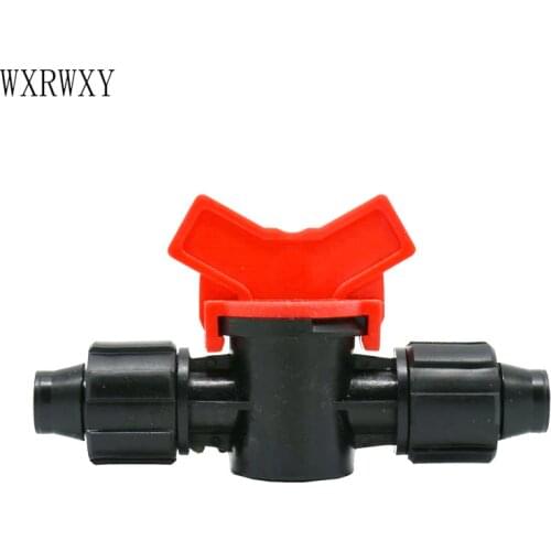 Wxrwxy Garden drip tape for irrigation valve 16mm drip tape Waterstop valve irrigation Garden faucet cranes 2pcs