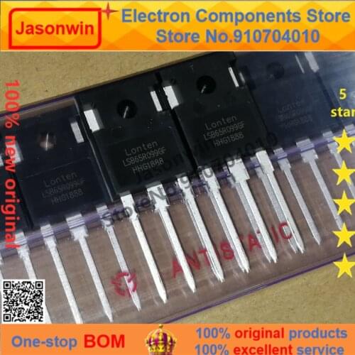 100% nuevo 50 unids/lote original MOSFET LSB65R099GF 65R099 650V40A TO-247 N channel mill High current power tube