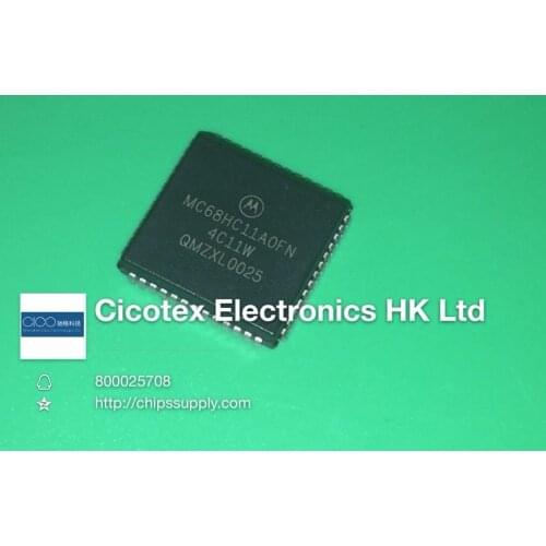 3pcs/lot MC68HC11A0FN MC68HC11AOFN PLCC52 IC MCU 8BIT ROMLESS 52PLCC