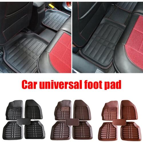 VEHEMO 5pcs car floor mats foot pad car carpet mats for the car Mats left hand drive tappetini auto universal Auto Interior