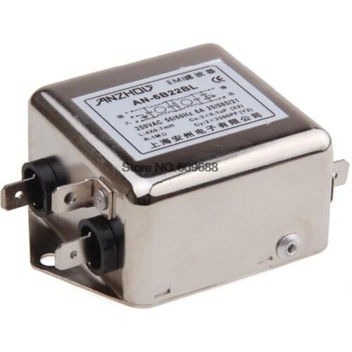 AN-6B22BL 6A 250V High Performance EMI Power Filter PLC Special Filter Inductor