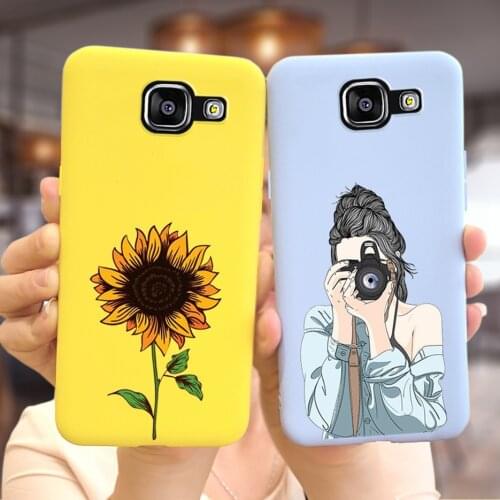 For Samsumg Galaxy A5 2016 Case A510F Soft Slim Fundas Pretty Girls Cover For Samsung A5 2017 A520F Phone Cases Shockproof Coque