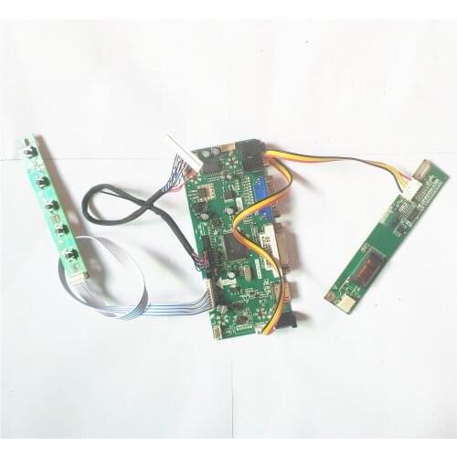 For B150XG07 V1 V3 M.NT68676 screen controller drive board LVDS 30Pin CCFL VGA HDMI-Compatible DVI LCD monitor 1024*768 15"
