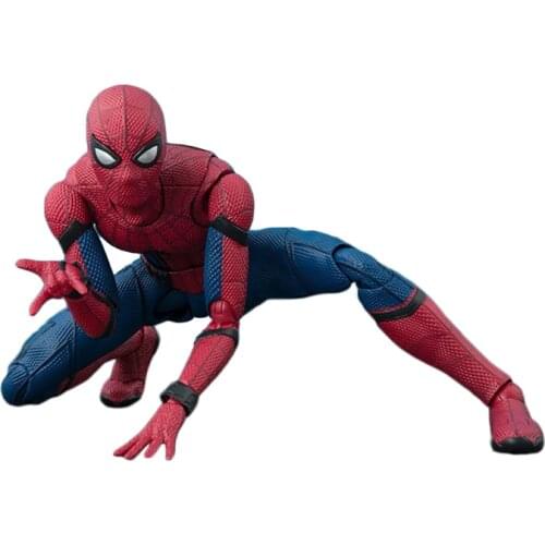 Marvel Legends Avengers The Amazing Spider-man Action Figure Combat Suit PVC Figma Movie Model Collection Toys Boy Gift