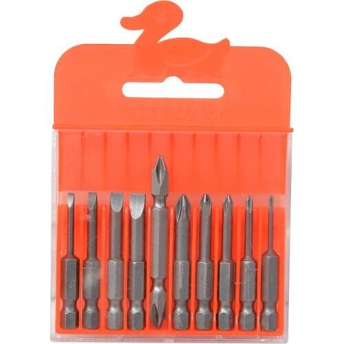 Cross Word Wind Batch Nozzle 10 Loaded Screwdriver Head S2 Alloy Steel Wind Batch Head