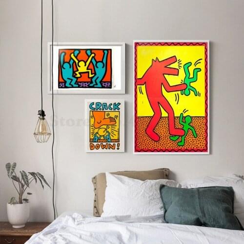 Nordic Style Minimalist Oil Canvas Painting Poster On The Wall Art HD Picture Living Room Decoration Home Decor