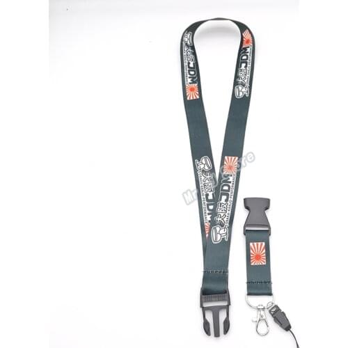 2021 New JDM OSAKA KANJO PERFORMANCE Employees Card Cellphone Nylon Lanyard Keychain motorcycle auto key ring car accessories