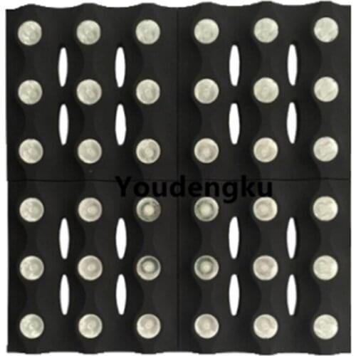 New products background lighting golden 36x3w Amber Led blinder light 6x6 led gold matrix light