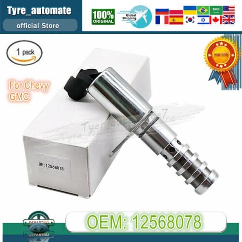 New VVT Engine Variable Valve Timing Solenoid Actuator For Chevy GMC 12568078