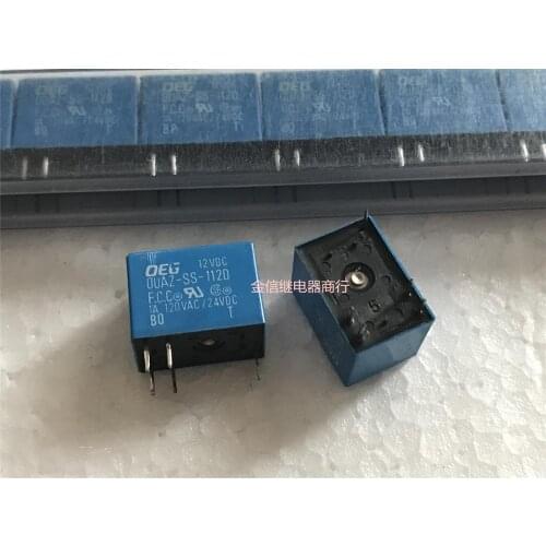 OUAZ-SS-112D 12VDC Relay 5Pins