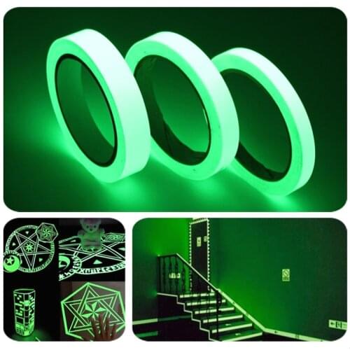 Luminous Bike Reflective Stickers Cycling Fluorescent Reflective Tape MTB Bicycle Adhesive Tape Safety Decor Sticker Accessories