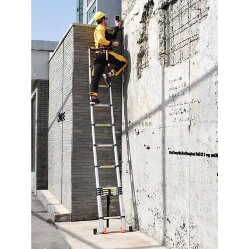 Telescopic Ladder Household Stairs Folding Ladder Miter Ladder Engineering Ladder Thickened Multi-function Elevator