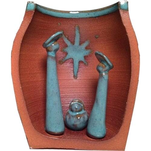 Traditional Resin Small Xmas Christmas Nativity Scene Figurines Christ Jesus Figures Decor Gift