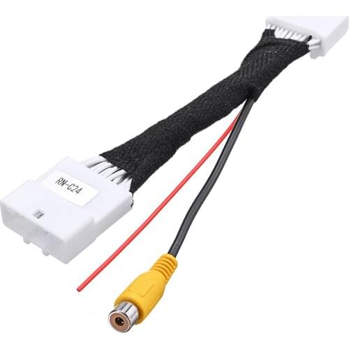 High Quality 24 Pin Adapter Rear View Camera Connection Cable Durable Reverse Parking Cameras Adapter Cables