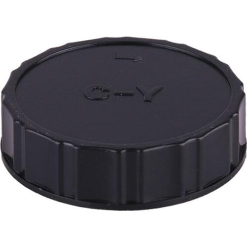 Camera Rear Lens Cap For Contax Yashica C/Y CY mount Camera Plastic Black
