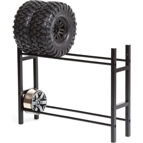 1.9inch Tire Rack Aluminum Alloy RC Tire Wheel Rack for RC4WD TF2 SCX10 D90 1/10 RC car truck crawler tires