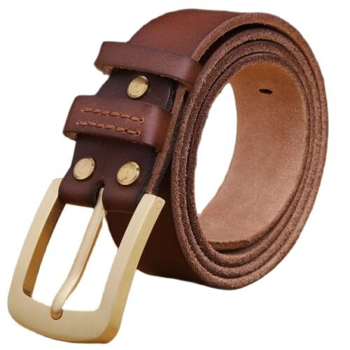 2020 Vintage Mens Belts Luxury disigner strap women High Quality 100% real Genuine Leather girdle brown green Jeans camel coffee