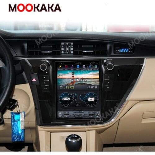 64GB Tesla Vertical Screen For Toyota Corolla 2014 2015 2016 Android Car Multimedia Player GPS Navi Radio Auto Stereo Head Unit