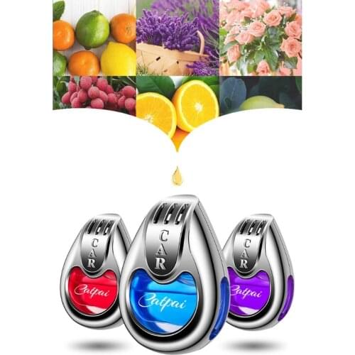 Car Air Aromatherapy Freshener Auto Perfume Diffuser Interior Fragrance Essential Oil Clip Decoration