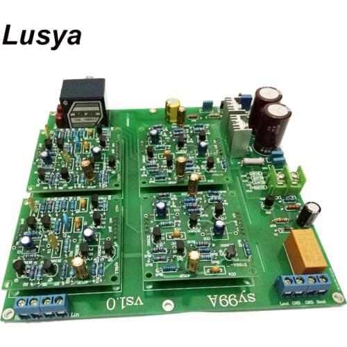 HiFi Stereo Preamp SY99A Single-End class A Audio Preamplifier MBL6010 Amplifier Beyond NAC 152 J2C Assembled Board T0090