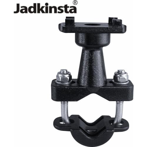 Jadkinsta U Type Clamp Holder Motorcycle Handlebar Mount with 4 Hole Claws AMPS Adapter for Arkon for Gopro Garmin GPS DVR