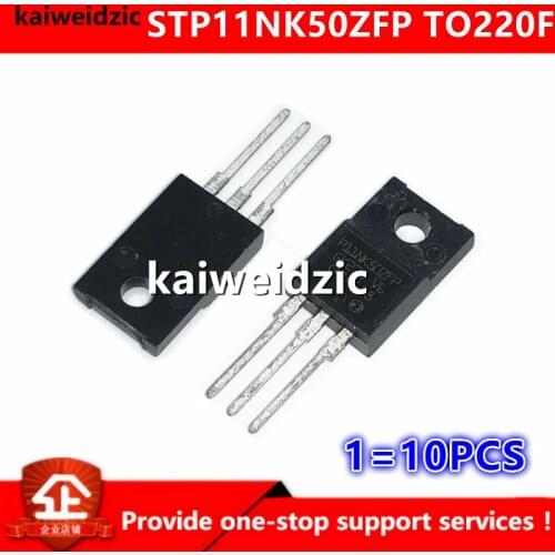 Kaiweikdic New imported original STP11NK50ZFP P11NK50ZFP 10A500V MOS FET for liquid crystal power supply Integrated circuit