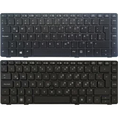 NEW Latin laptop Keyboard For HP EliteBook 8470B 8470P 8470 8460 8460p 8460w ProBook 6460 6460b 6470 with frame/Point Stick