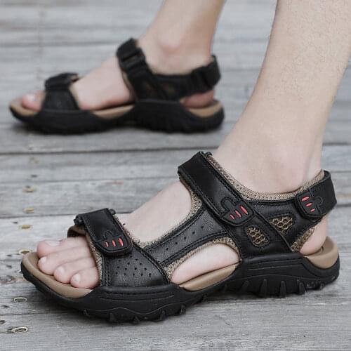 Summer Fashion Hiking Sneakers Mens Shoes Sandals Beach Slippers Wateproof Soft Comfort Trekking Sandals Men Sandalias Hombre