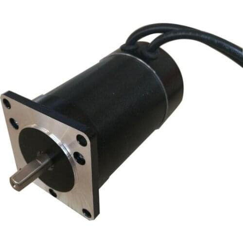 NEMA 23 BLDC motor 57 brushless DC motor with square flange 57BLS95 24V 3000RPM 100W 0.32Nm