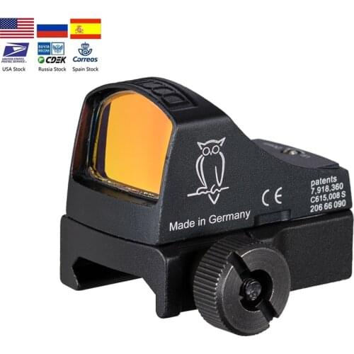 Glock Red Dot Optics Auto Brightness Adjust Red Dot Sight Reflect Sight Riflescope Fit 20mm Rail Hunting Airsoft Holographic