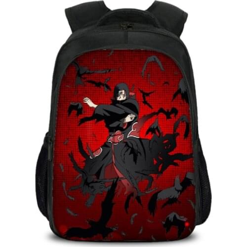 16 Inch Naruto-anime Children School Bags Orthopedic Backpack Kids Boys Girls Mochila Infantil Cartoon Bags