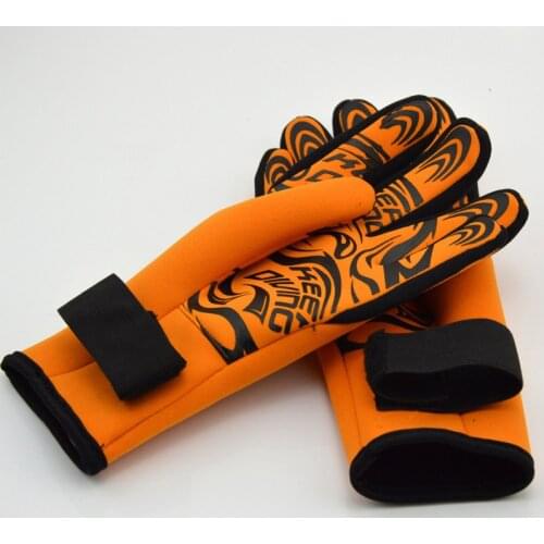 Snorkeling gloves diving gloves printing non-slip thickening stab
