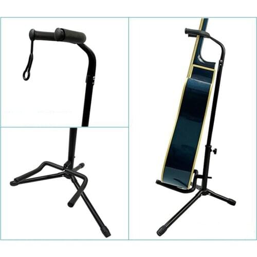 Adjustable Telescopic Guitar Stand Portable Universal Metal Bass Floor Stand Holder Display Rack Ukulele Guitar Accessories