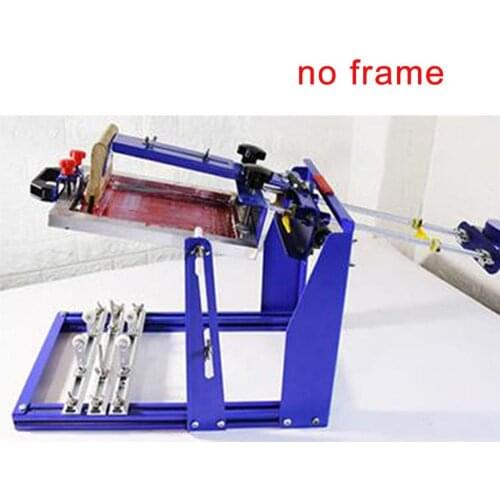 Manual Cylinder Screen Printing Machine for bottle/cup/pen surface curve press