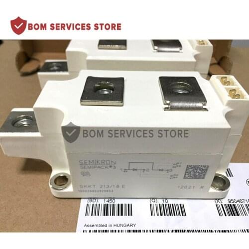 SKKT213/16E SKKT213/18E SKKT213/14E SKKT213/12E IGBT MODULE