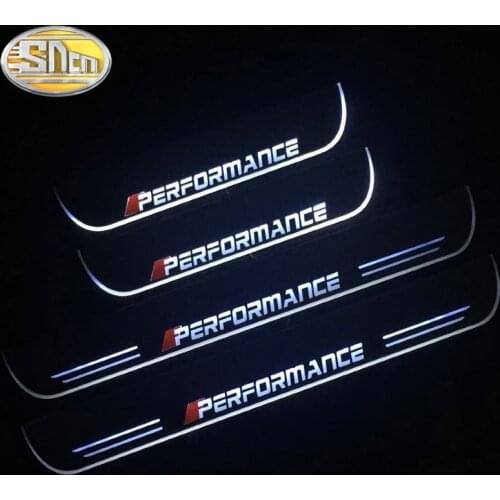 LED Door Sill Scuff Plate Guards Door Sill for BMW X5 X6 E70 E71 X3 X4 Z4 E85 E86 Streamer dynamic pedal