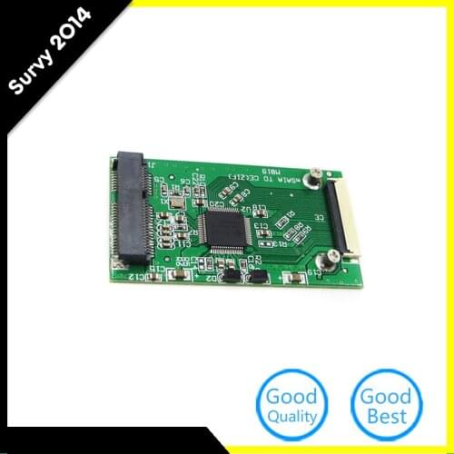 Universal Mini mSATA PCI-E SSD To 40pin ZIF SSD CE Cable Adapter Card for PC Laptop Computer accessories diy electronics