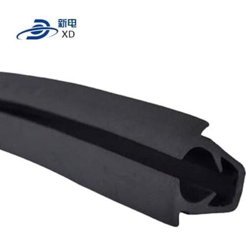 Waterproof car door window rubber for watertight door
