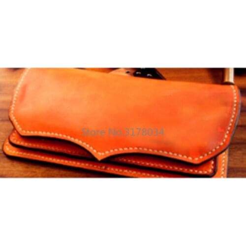 Japan Steel Blade Cutting Dies DIY leather craft long folded wallet knife mould template set wooden die hand leathercraft tools