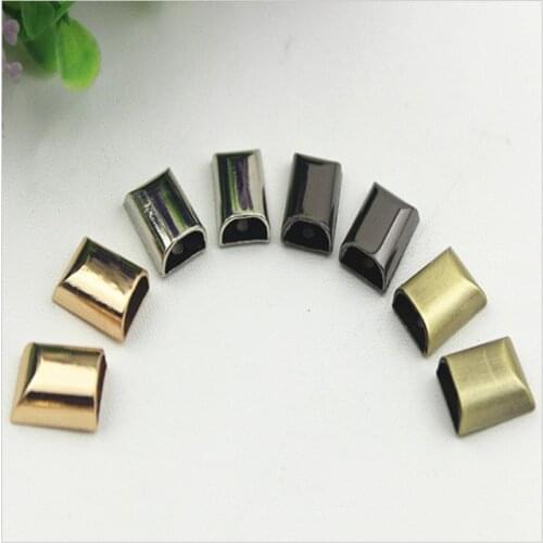 5PCS Zipper Tail Clip Buckle Stop Metal Zipper Pull Tail Plug He tail clip stop plug head screw Bags leather clothing zipper