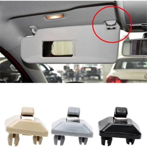 8U0857562 Interior Car Accessory Sun Visor Clip Holder Hook For Audi A1 A3 S3 A4 S4 A5 S5 Q3 Q5 TT 8U0857562A