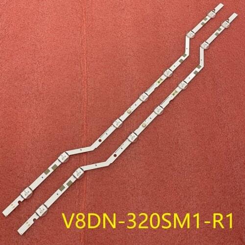 2pcs/set LED bar For Samsung UE32N5305AK UE32N5000 UE32N5372 UE32N5300 LM41-00618A 46574A BN96-35630A 46574A V8DN-320SM1-R1