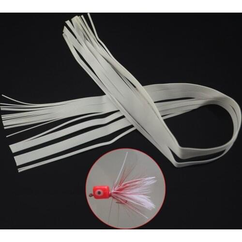 MNFT 2 Bag Fly Tying Lures Beard Wire 0.3mm Grayish White Latex for Flies DIY Materials