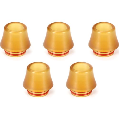 5PCS 810 PEI Conical Drip Tip 810pei Pipette Dripper Straw joint
