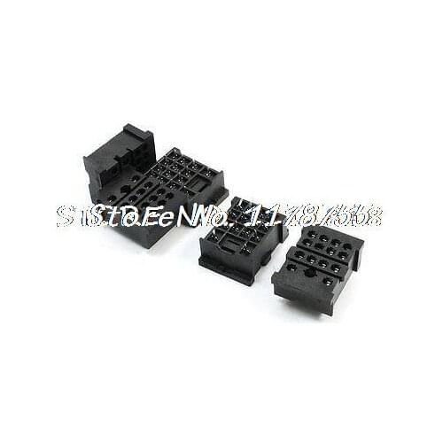 5 Pieces PYF14A PCB Plug-in Type 14 Pin MY4 Series Relay Socket Base