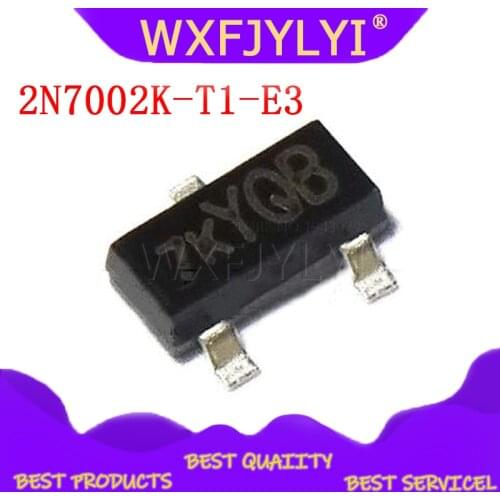 50pcs/lot 2N7002K-T1-E3 2N7002K-T1 SOT-23 2N7002K 2N7002 MOSFET N-CH 60V 300MA SMD New Original