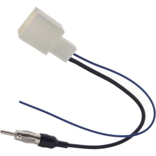 10Pcs FM/AM Radio Antenna Cable Transfer Wire Female Plug for Toyota Corolla Camry Yaris RAV4