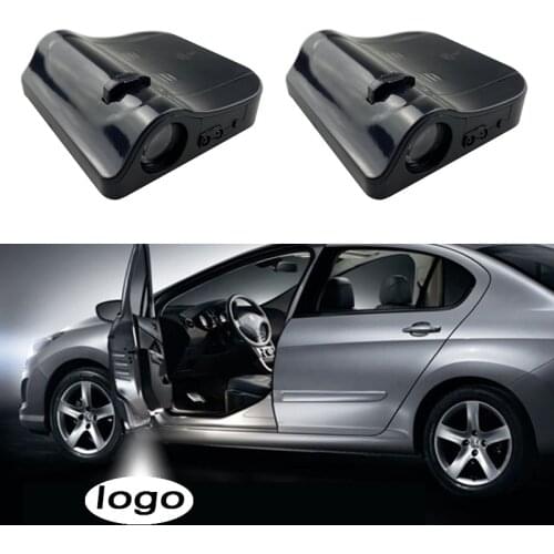 1PCS Wireless Car Door Led Welcome Laser Projector Logo Ghost Shadow Night Light Car Styling Laser Emblem Lamp Kit for Toyota